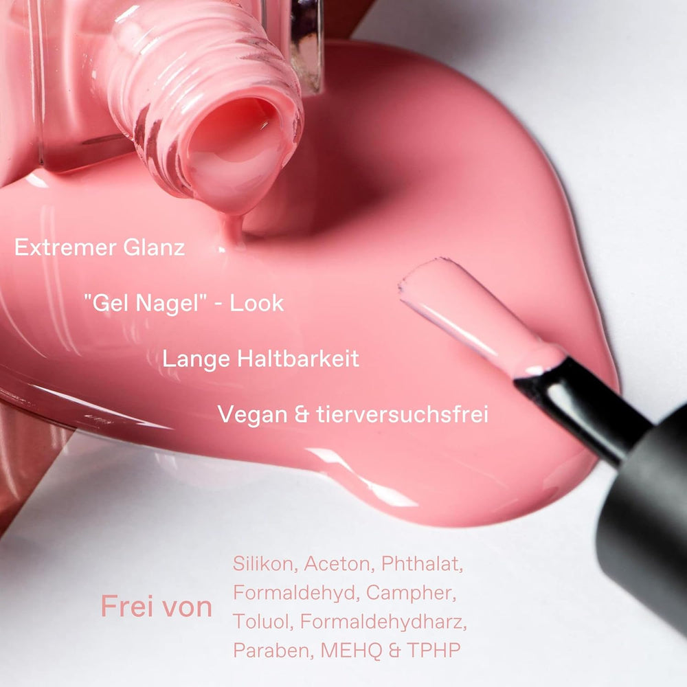 Vernice per unghie Korres Sweet Almond - 53, Rosso reale