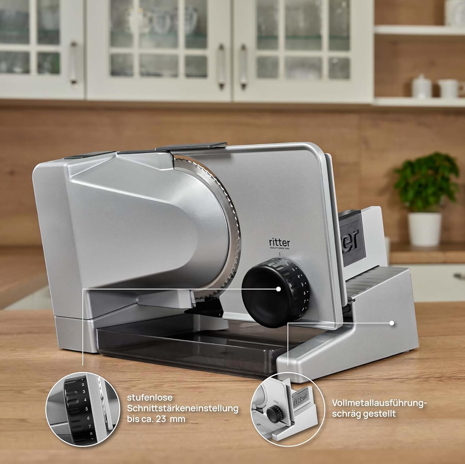 Ritter Serano 5 Feliator electric multifuncțional, fabricat în Germania Rasnite si Feliatoare Naty Shop