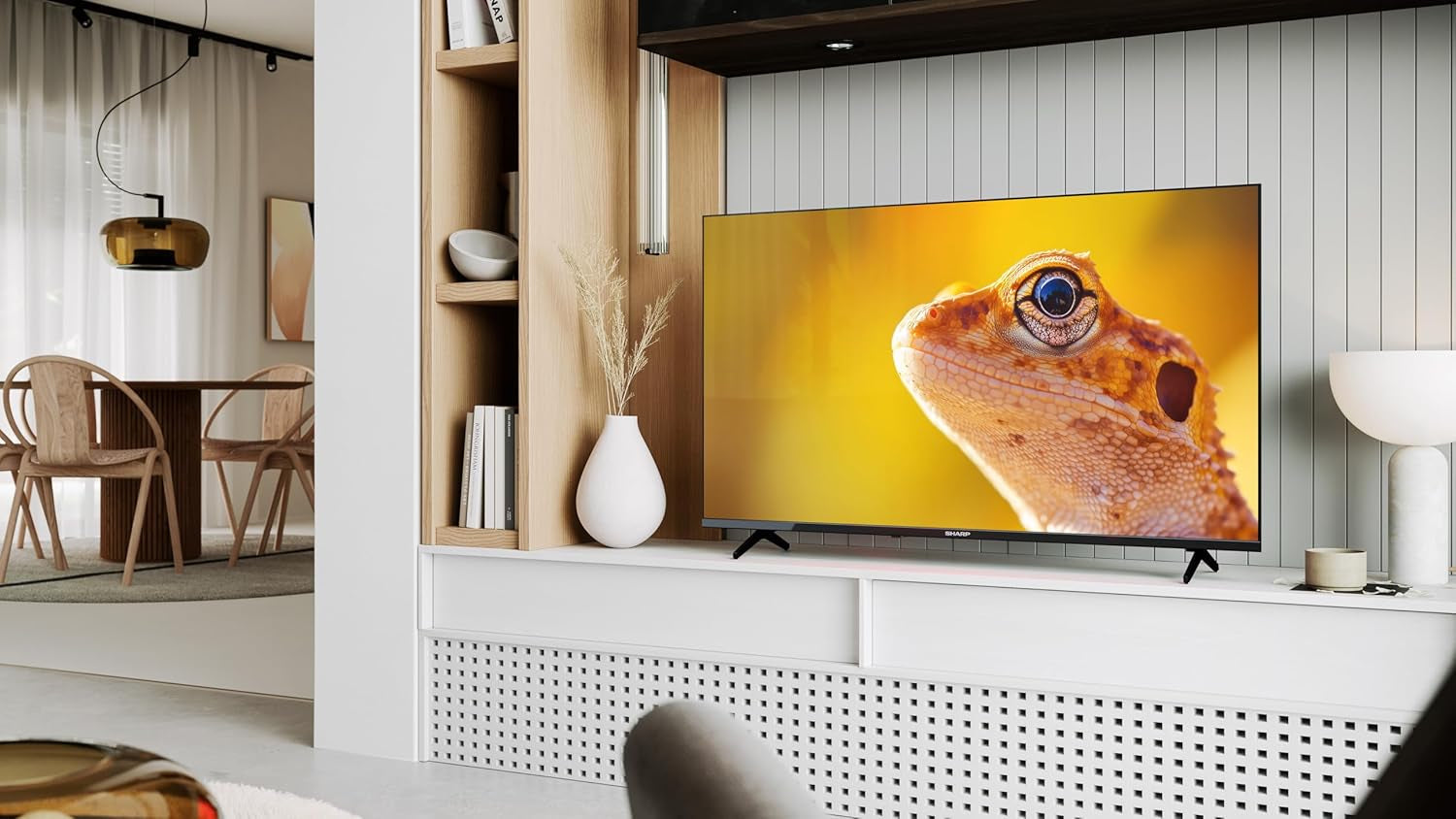 SHARP 40HA1305E – Ecran FHD de 40", fără ramă, 60 Hz, Sunet 2x8 W, HDMIx3, USBx2, Culoare Negru