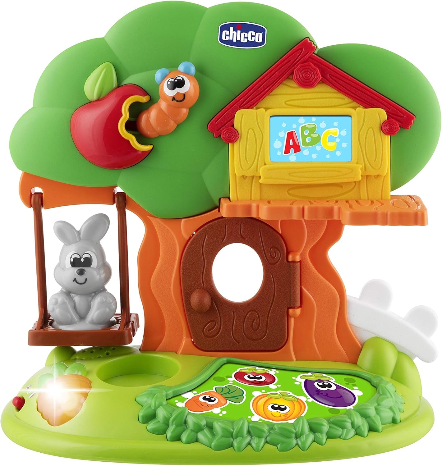 Chicco - Casa iepurașului, Jucărie electronică, Playset, Vârsta 1-4 ani Jucarii Bebe Naty Shop Titlu implicit