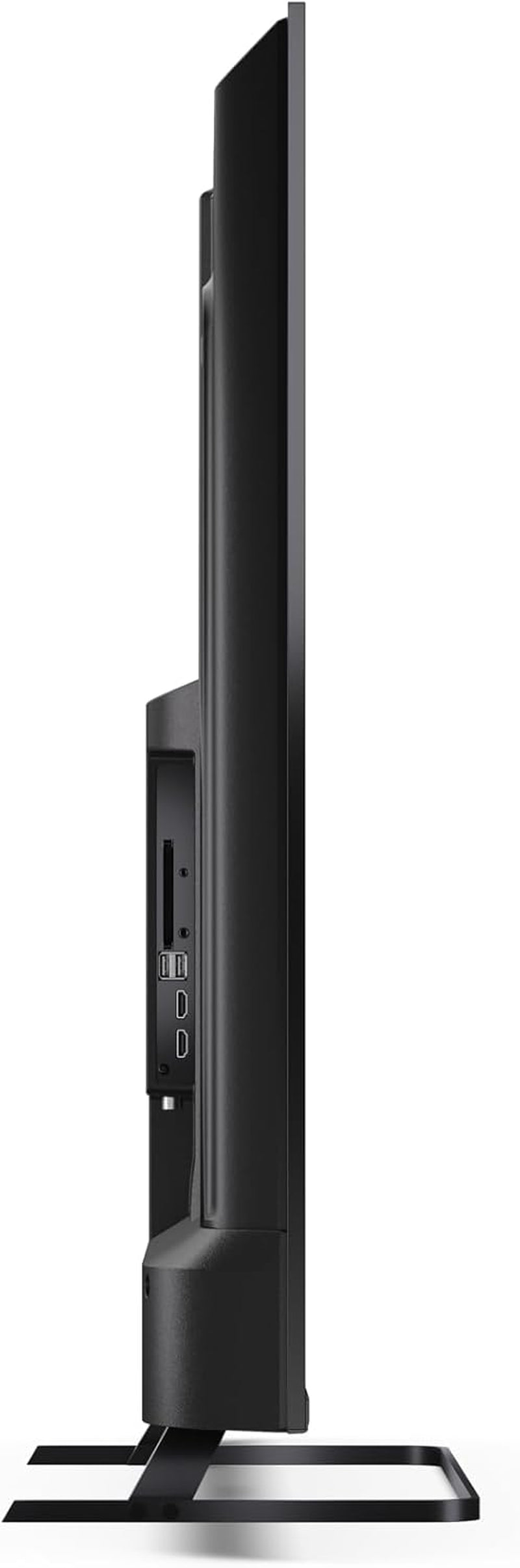 SHARP 50HR7365E – Google TV, 50" UHD, fără ramă, 144 Hz, QLED, HDR10, Dolby Vision HDR, Asistent Google cu microfon, Chromecast, Bluetooth, Dolby Atmos 2x12 W, HDMI 2.1 x4, USB x2, Culoare Negru