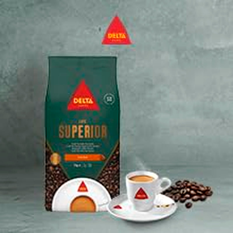 Boabe de cafea Delta Superior Premium, 1 kg