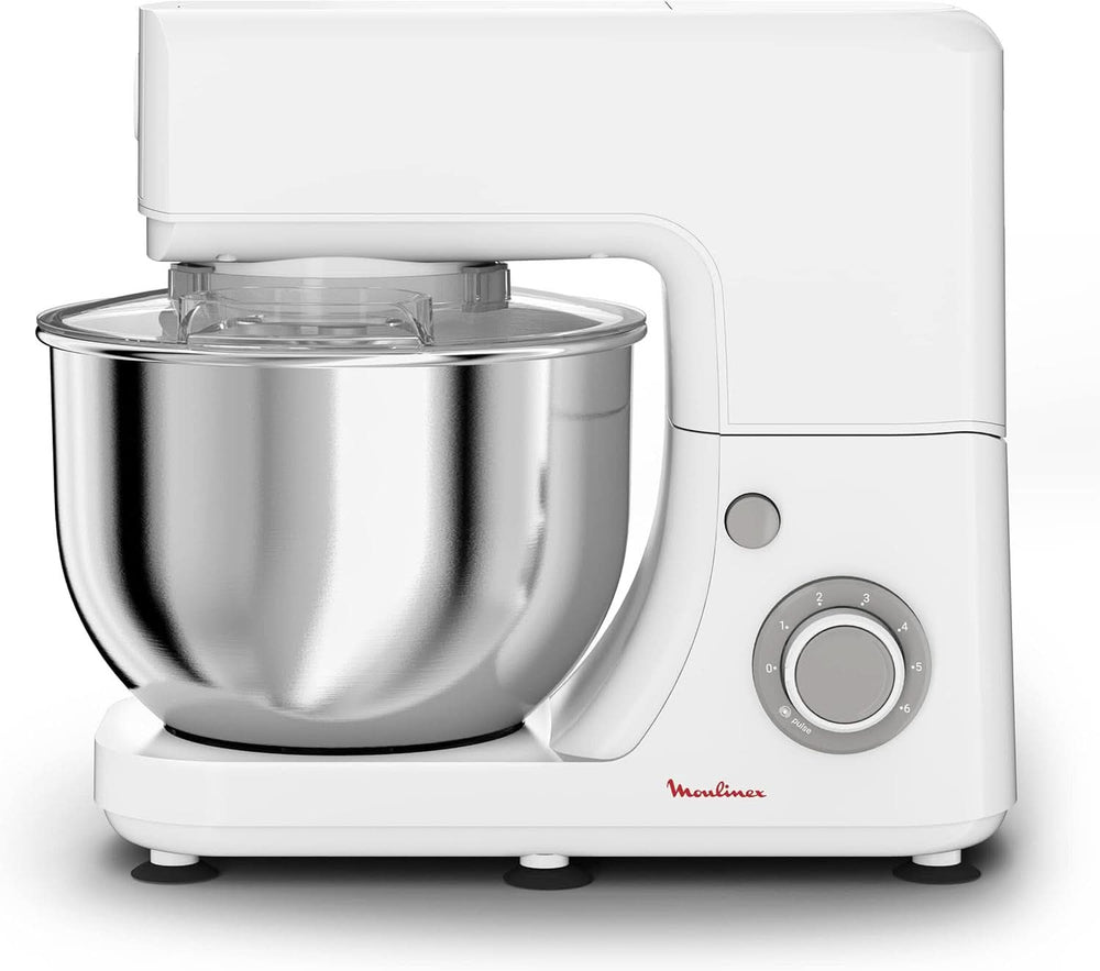 Robot da cucina multifunzione Essential, 800 W, 6 impostazioni di velocità, ciotola in acciaio inossidabile, 4,8 L Mamma e Bambino Naty Shop