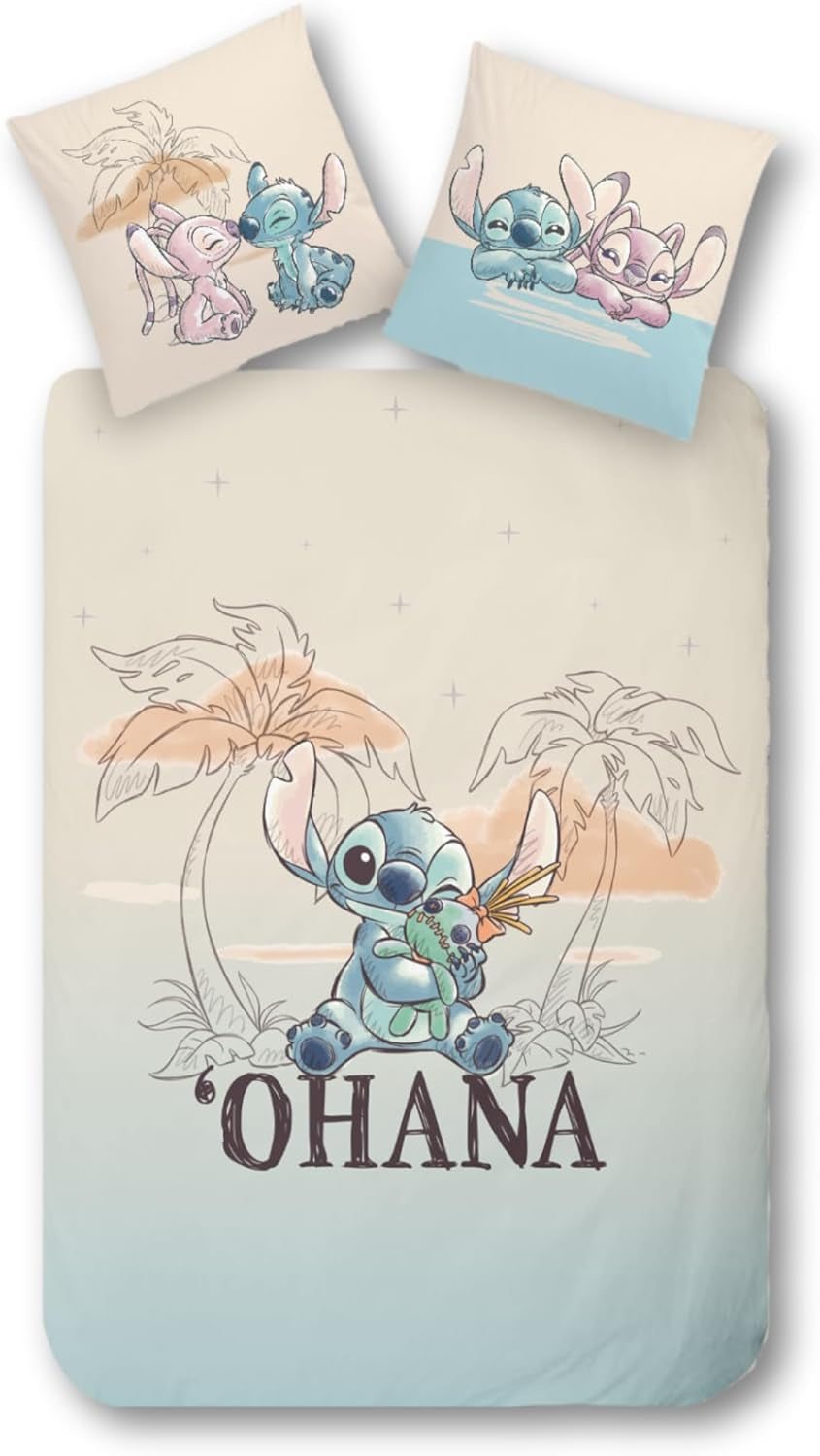 Biancheria da letto per bambini e bambine, biancheria da letto in cotone 100% per ragazzi e ragazze, motivo Kids Naty Shop