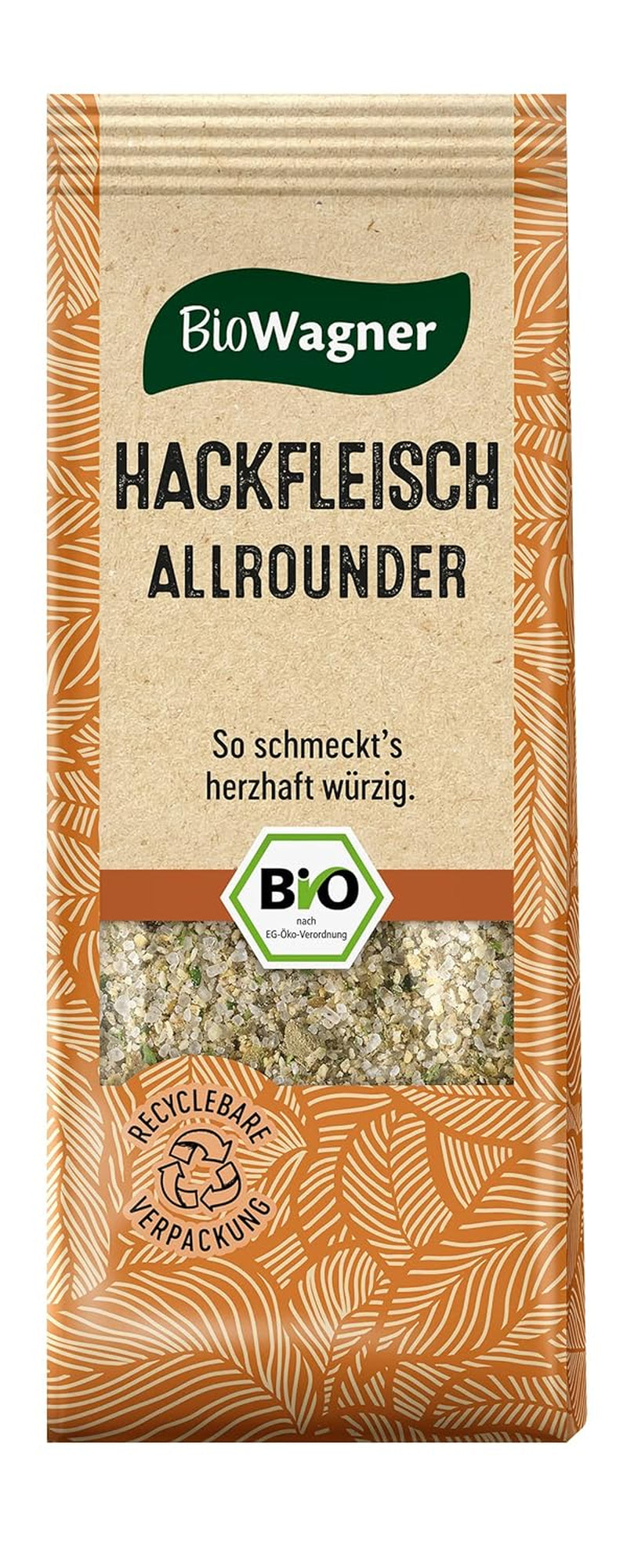 BioWagner - Bio Ras el Hanout, Gewürzmischung für orientalische und arabische Gerichte, ideal für Couscous, Tajine oder Hummus, naturbelassene Bio-Zutaten, recyclable Verpackung, 50 g