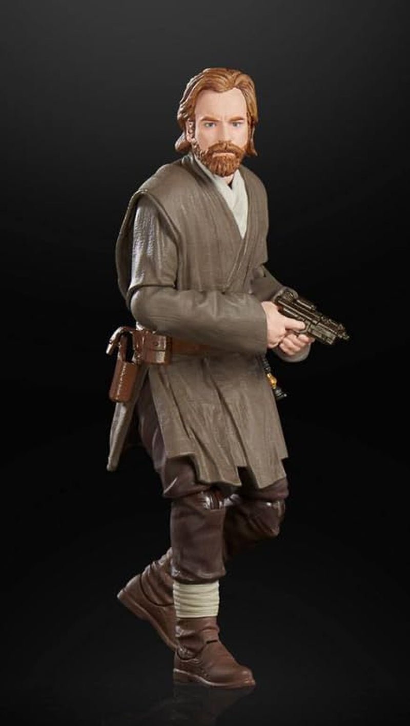 Star Wars Hasbro Star WarBlack Series Obi-Wan Kenobi (Jabiim), Action Figure Grande 15 Cm Obi-Wan Kenobi, Multi, F7098 Action figures Naty Shop