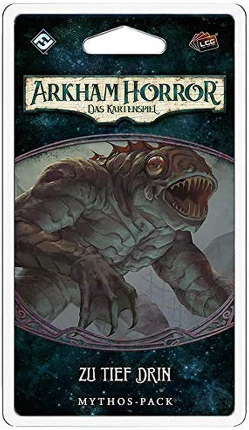 Fantasy Flight Games, Arkham Horror: LCG, Gioco base, Gioco per esperti, Gioco di carte, 1-4 giocatori, Età 14+, 45+ minuti, Tedesco, Multicolor, Colorato