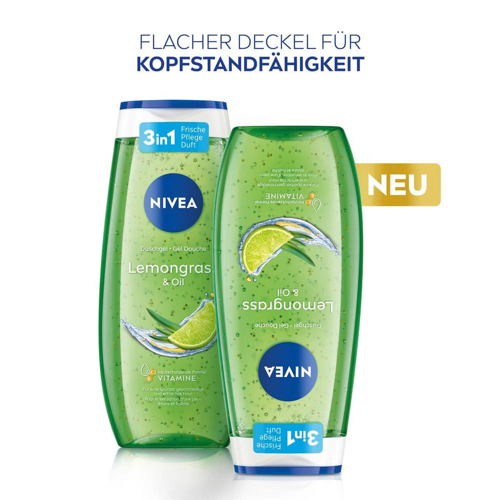 NIVEA Gel doccia Lemon Grass And Oil, 250 ml Doccia e bagno Naty Shop