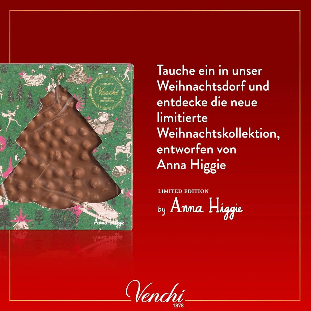 Venchi, Colecția de Crăciun - Gross&Buono, 300 grame Bomboane de Ciocolata Naty Shop
