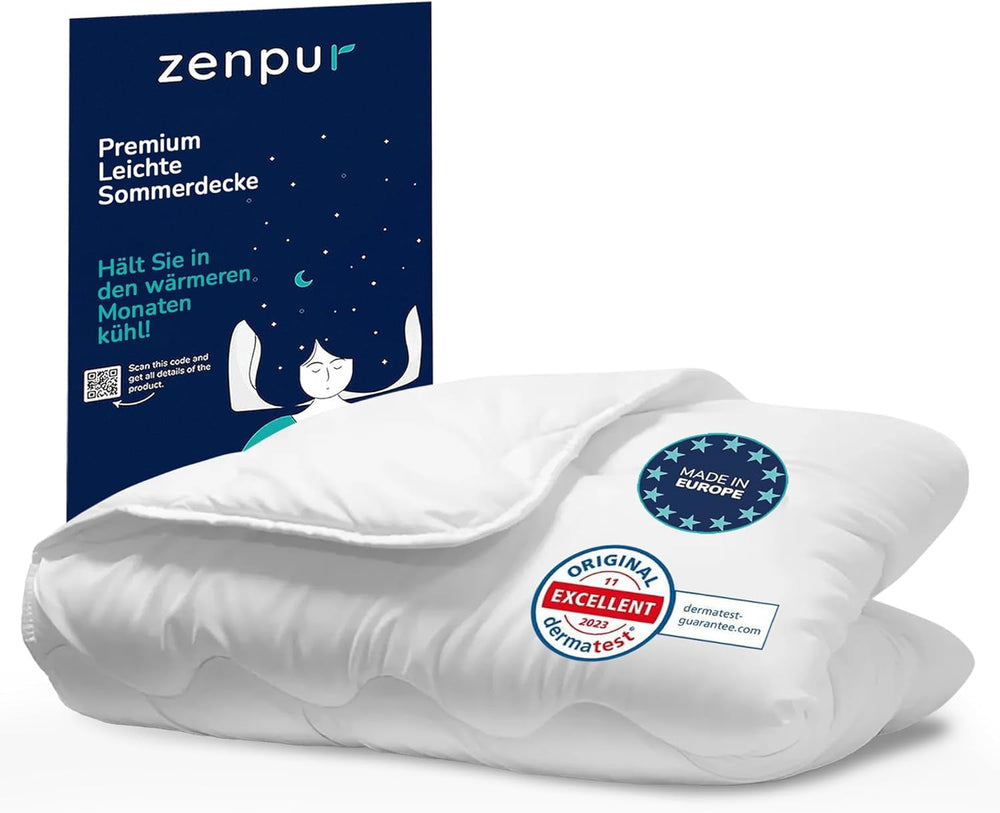 Plapumă premium 200X200Cm 4 anotimpuri, plapumă pentru toate anotimpurile 200X200 - caldă iarna și răcoroasă vara, 2 huse de plapumă combinabile 200X200 Plapumi si pilote Naty Shop Plapumă de vară 135 X 200 Cm