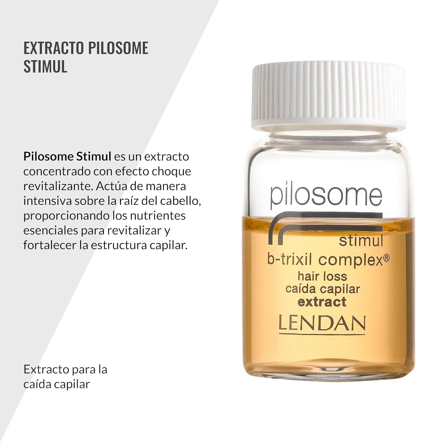 Tratament împotriva căderii părului pentru femei și bărbați, Pilosome Stimul B-Trixil Complex, 12 X 6 ml Ingrijire par Pilosome