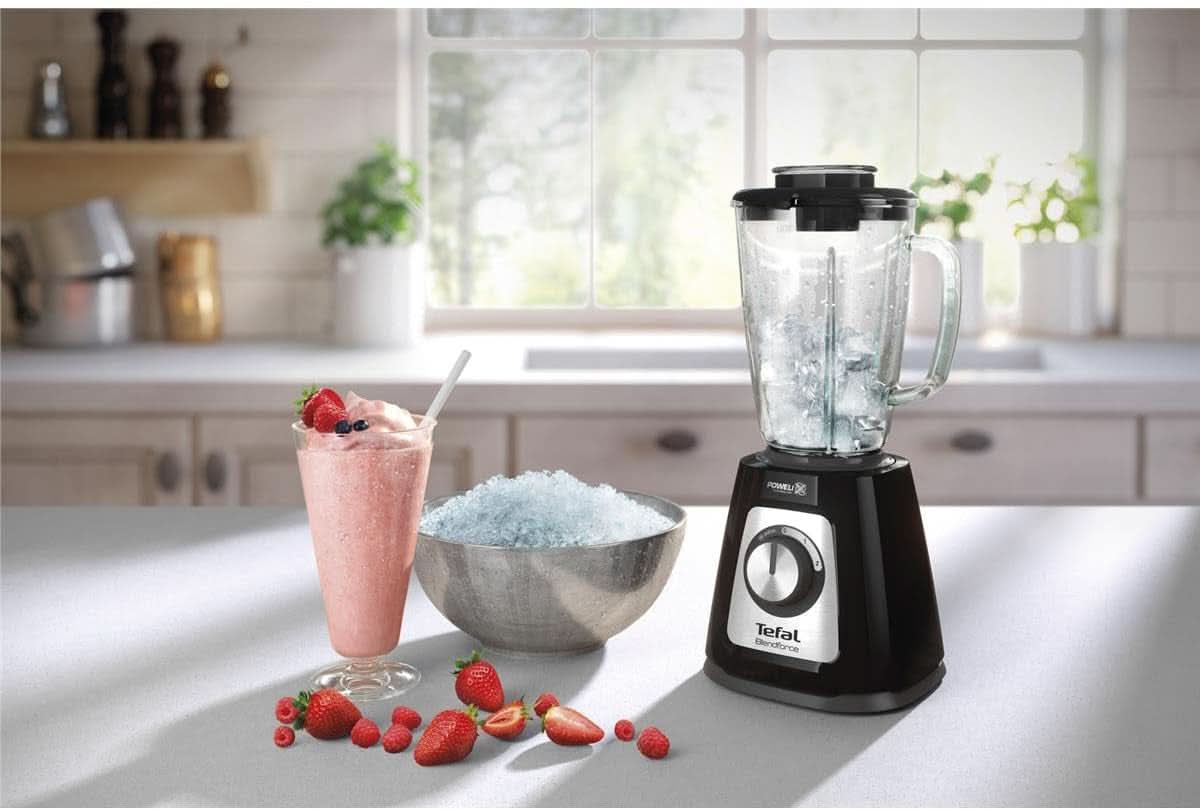Tefal BL435831 BL4358 Robot da cucina, Vetro, 1,75 Litri, Schwarz Cucina Naty Shop