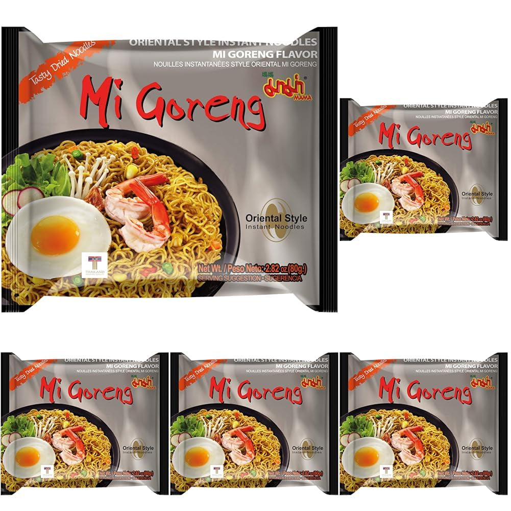 Mama Mi Goreng Noodles Istantanei 80g Confezione da 20 (20 x 80g)