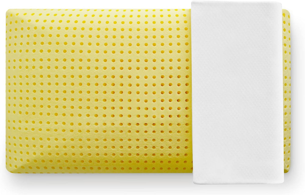 Pernă ergonomică Mister Sandman 40x80, Pernă de gât cu față de pernă confortabilă, Pernă viscozică perfectă pentru cei care dorm pe burtă, pe spate și pe o parte, Pernă din spumă cu memorie