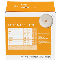 NESCAFÉ DOLCE GUSTO Latte Macchiato Kaffeekapseln 6er Pack (6 x 16 Kapseln)