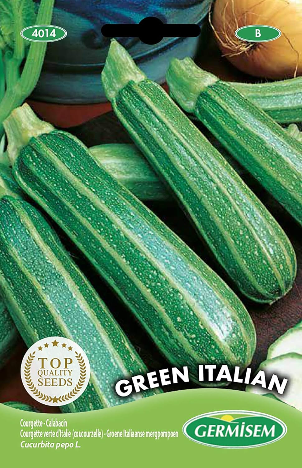 Zucchini ITALIAN GREEN, Mehrfarbig, EC4014