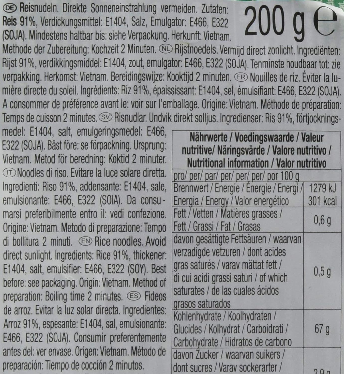 ACECOOK - O TAGLIATELLE DI RISO - (1 X 200 GR)