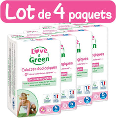 - Gesunde und ekologischen Diadeln Größe 6 (+16 kg), 1-Monatspackung (72 Pants) — saugfähig, auslaufsicher und frei von unerwünschten Inhaltsstoffen (L'imballaggio può variare)