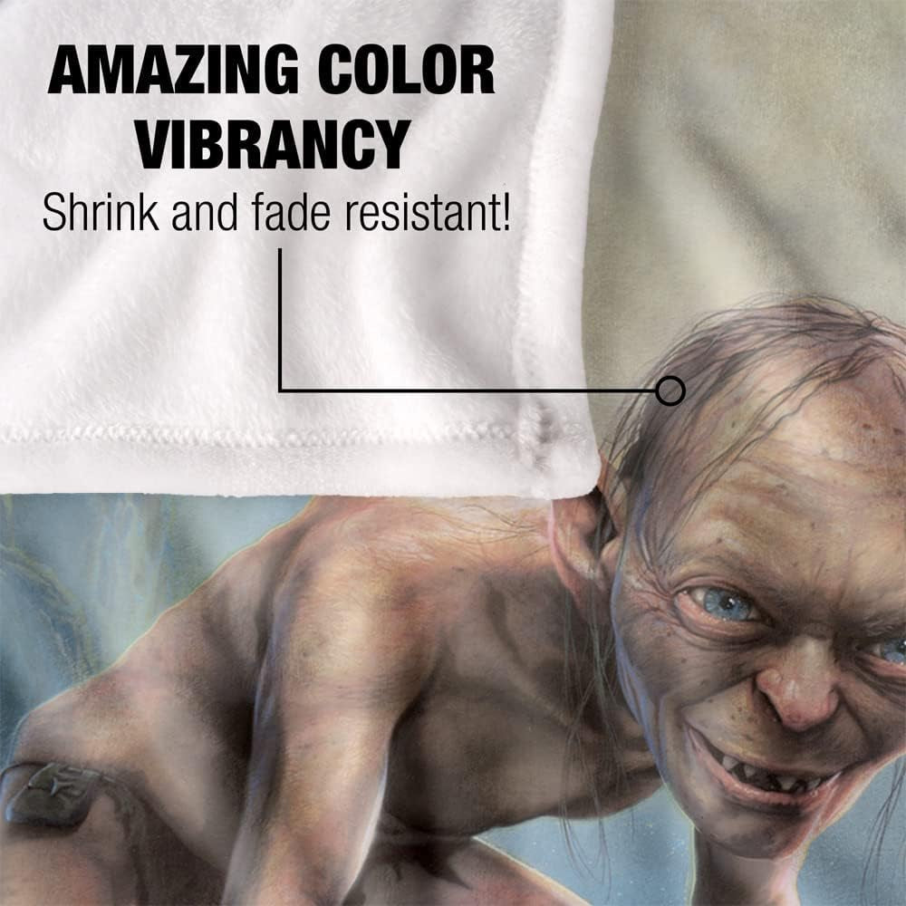 IL SIGNORE DEGLI ANELLI Comoda coperta in seta, morbidissima, 152 X 127 Cm Letti e Piumini LOGOVISION