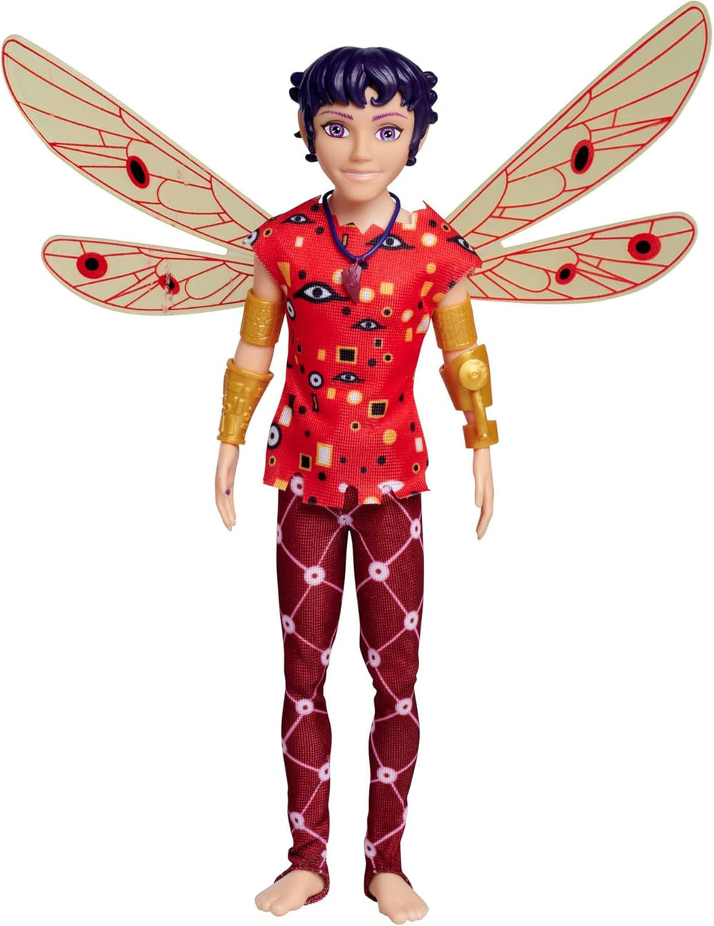 Păpușă Simba Mia and Me Mo, Elf cu Aripi și Picioare Mobile, 6 Accesorii, 24,5 cm, Vârste 3+