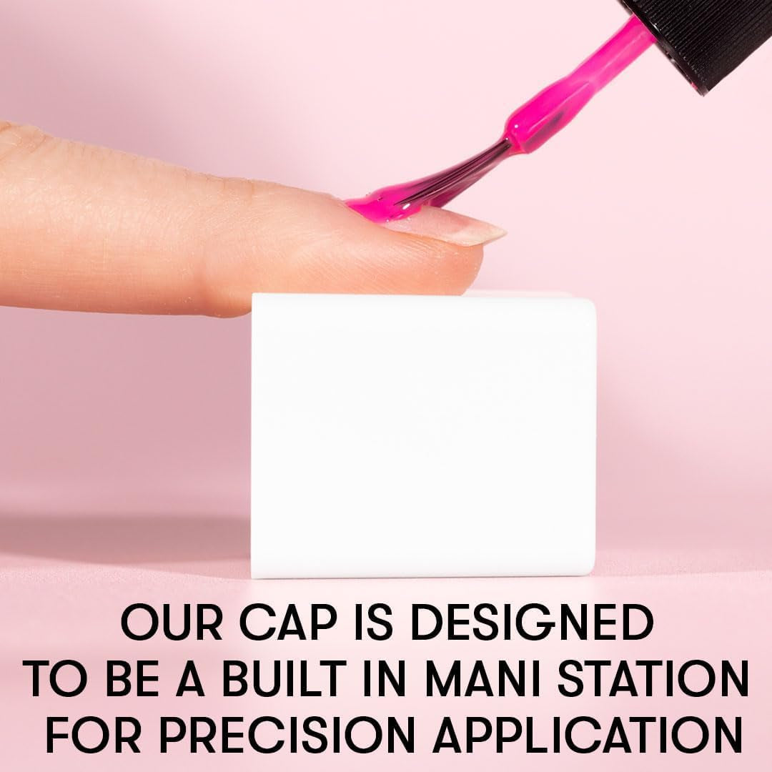 Nails Inc Better On Top, Smaltato, Lucido, Brillante, Cappotto per unghie, Senza spaccature, Lunga durata, Asciugatura rapida, Asciuga all'aria, Manicure e pedicure professionale, Unghie delle mani e dei piedi, Smalto per unghie vegano, 14 ml