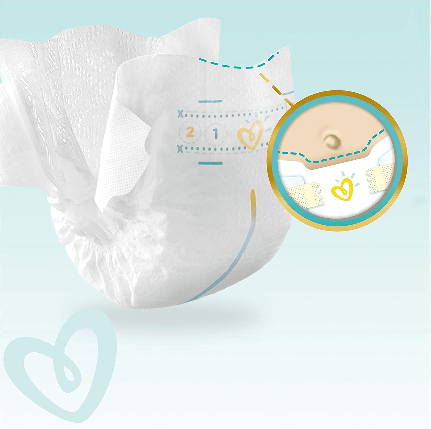 Pannolini Pampers Premium Protection New Baby, taglia 1 (neonato), 22 pezzi