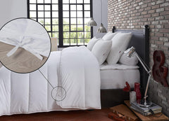 DODO 25665 Coperta 4 stagioni 140 X 200 Cm Poliestere Bianco Piumini e Trapunte Naty Shop