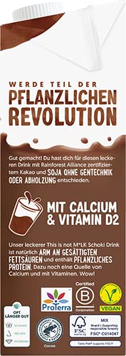 Alpro Bevanda di soia alla vaniglia - Vegana, senza lattosio, con vitamine