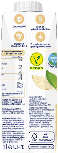 Alpro Bevanda di soia alla vaniglia - Vegana, senza lattosio, con vitamine