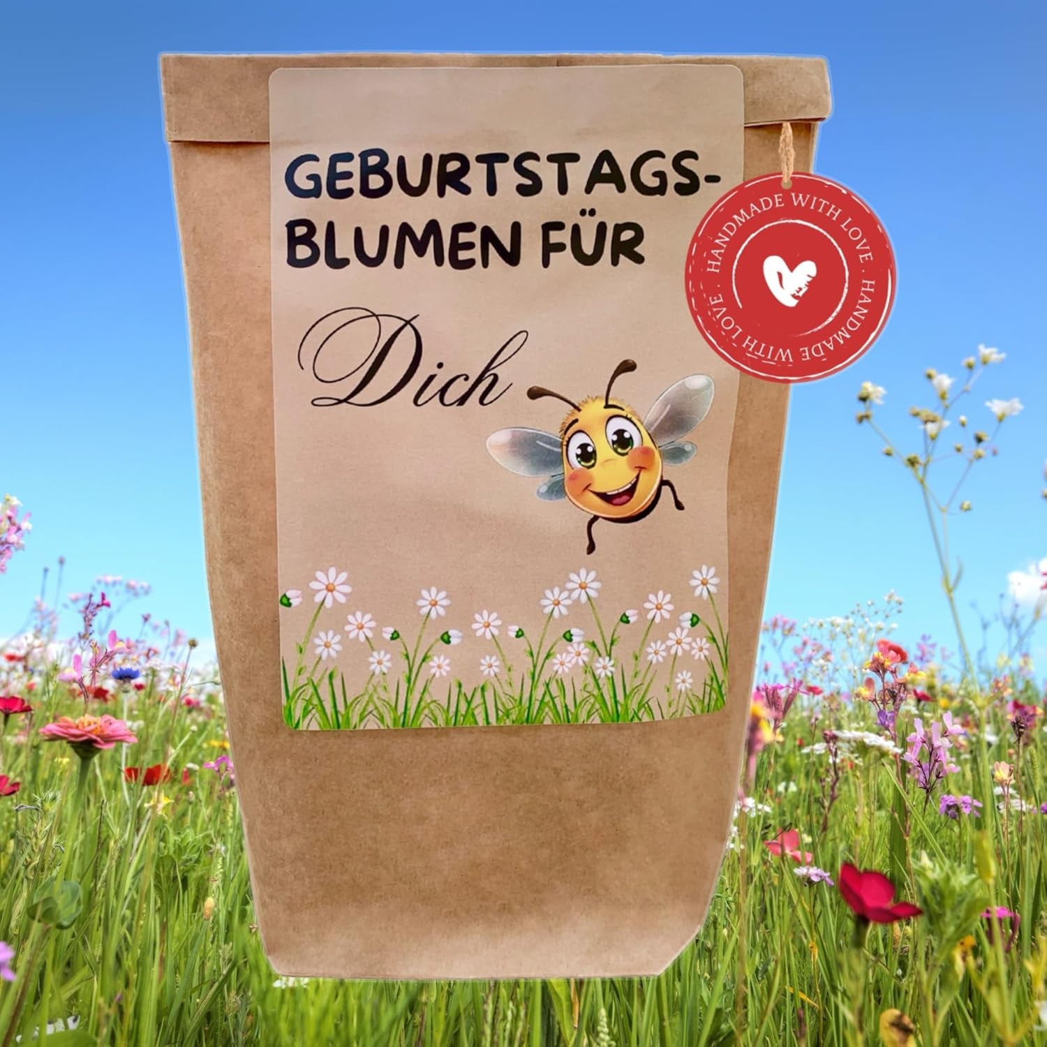 Regalo di compleanno, kit per piantare fiori di compleanno, sacchetto regalo a sorpresa, regalo di compleanno per donne, semi di fiori per piantare individualmente