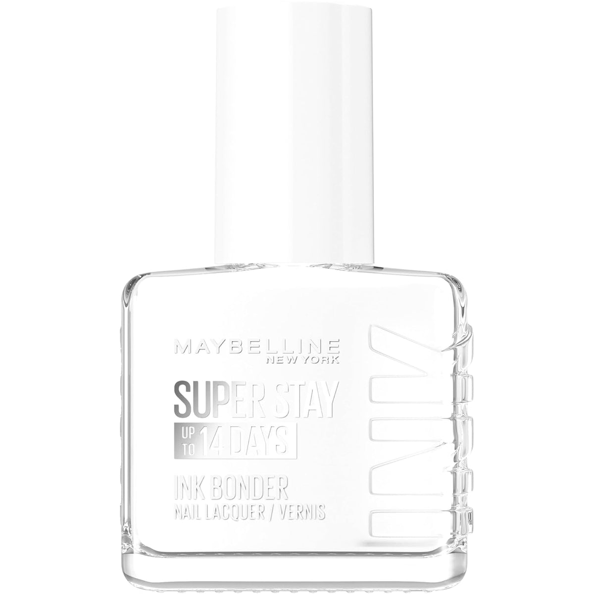 Maybelline New York Super Stay Ink Bonder 940 Alpine Snow - smalto a lunga tenuta per unghie forti e colore intenso, 12,3 ml