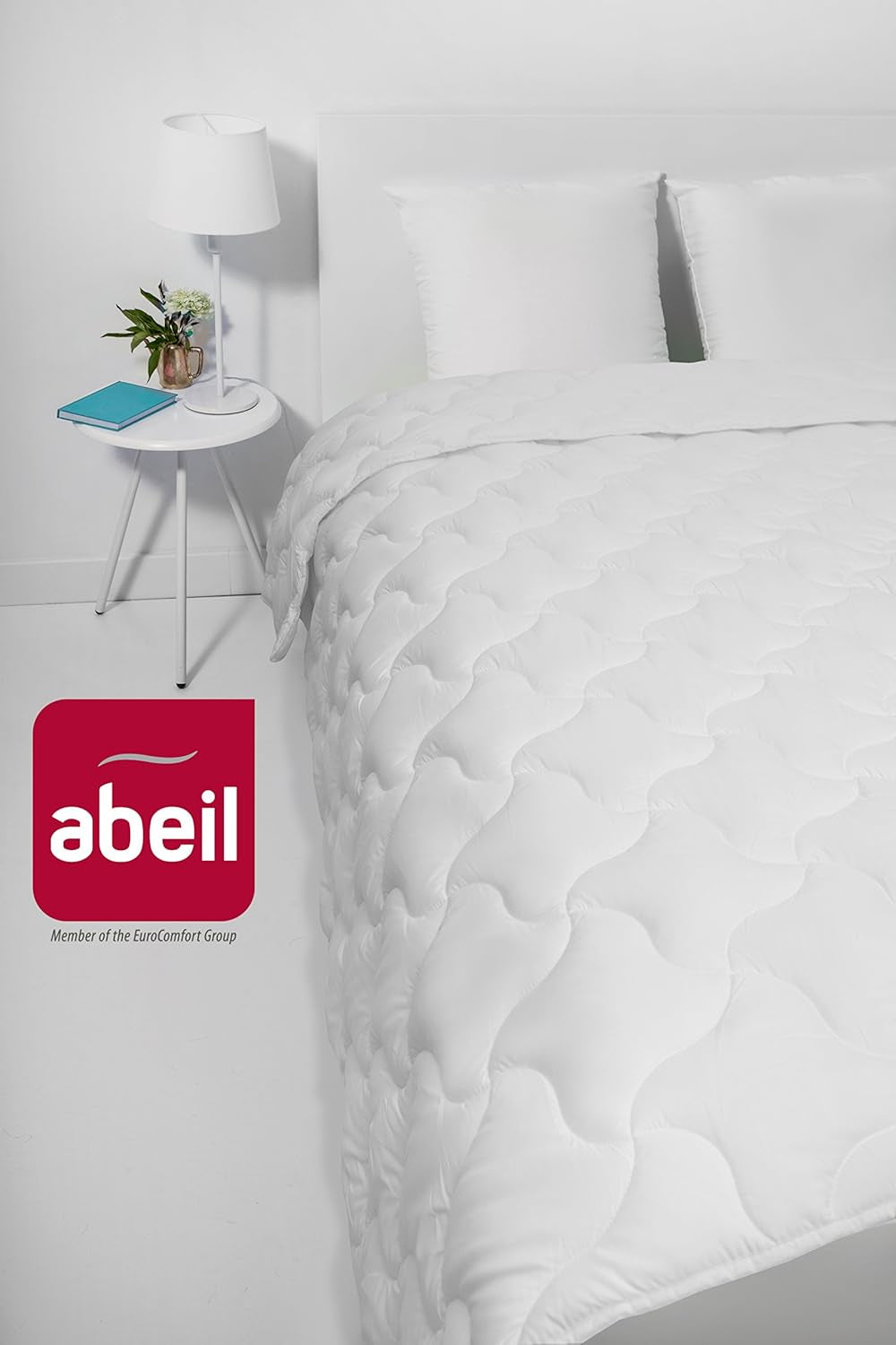 Abeil 1388 Piumino Topcool, sottile, regolatore di umidità, bianco, 240 X 260 Cm Piumini e trapunte Naty Shop