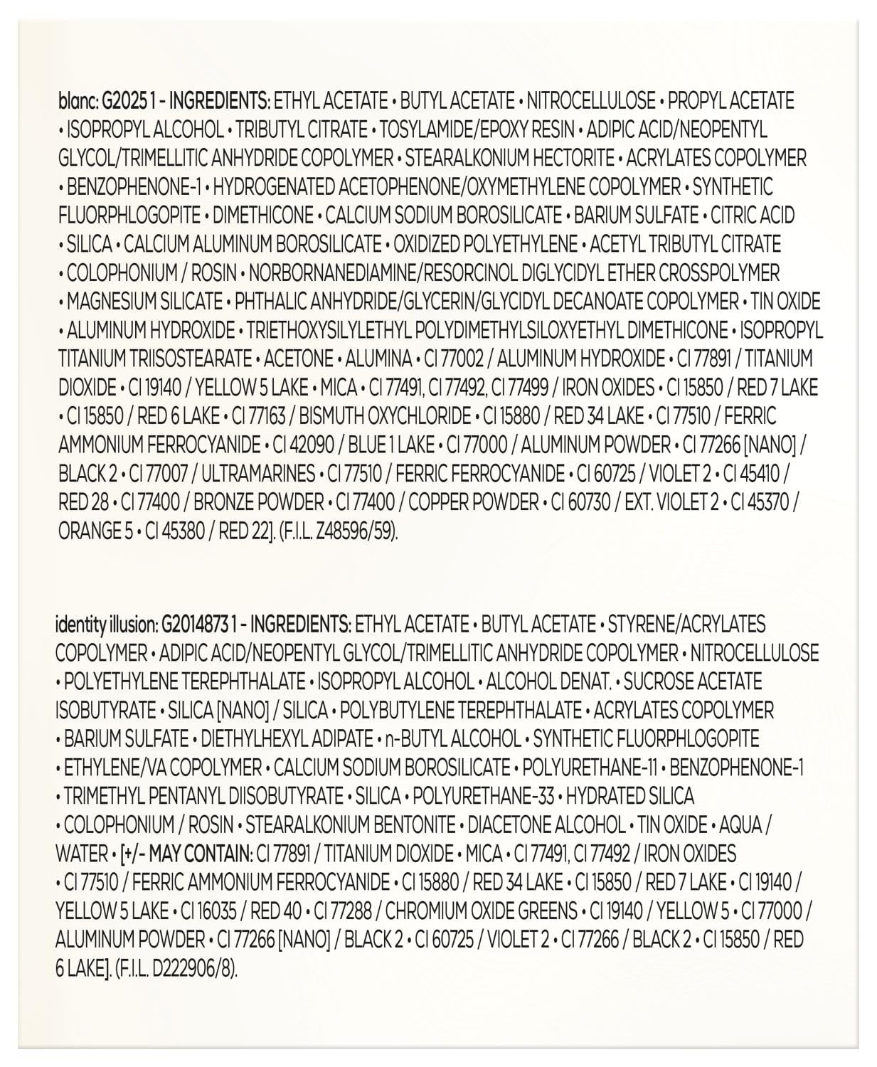 Set Essie Nail Art Studio, smalto Sirena Vibes n. 1 Blanc, smalto Effetti Speciali n. 7 Illusione d'identità