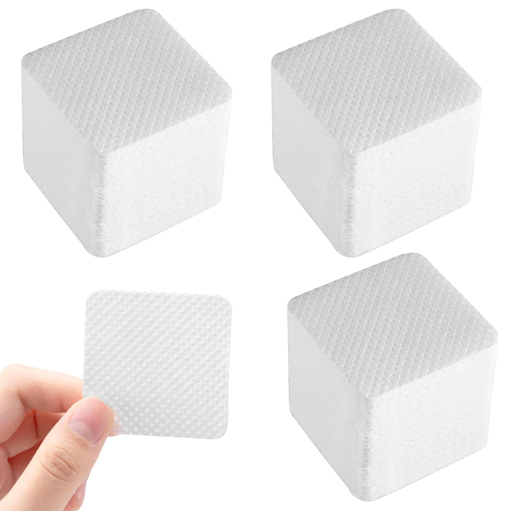 500 de ojă cu gel, fără scame, pentru îndepărtarea ojei, gel UV, pentru manichiură și pedichiură – alb