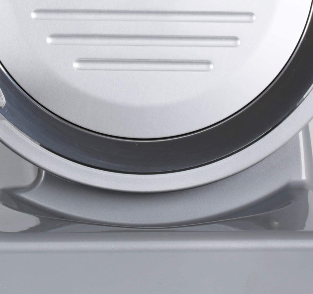 90018 Luxury 22 GS, feliator electric, aluminiu, argintiu/negru Rasnite si Feliatoare Naty Shop