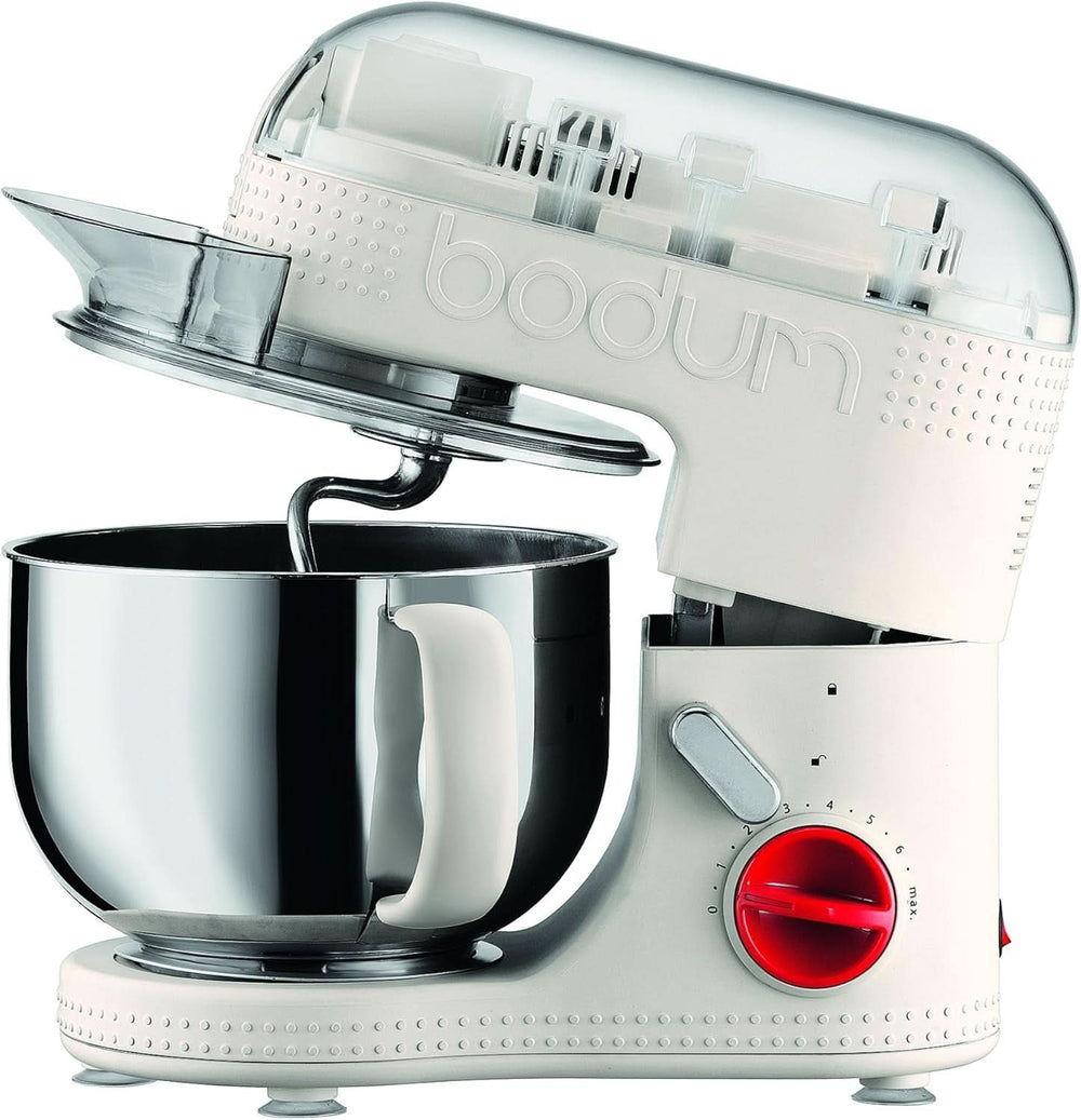 Bodum Bistro Elektrische Küchenmaschine, 4,7 L, 4,7 litri, Weiß Mother and Child Naty Shop
