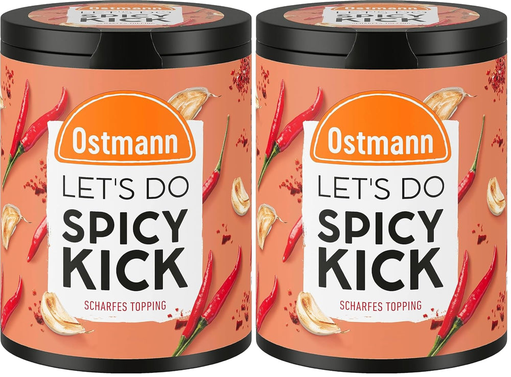 Ostmann Gewürze - Facciamo Avocado | Gewürzsalz für Avocado, Guacamole oder Bowls | Topping croccante con verdure, biscotti e sesamo nero | 70 g in barra riciclabile Metalldose