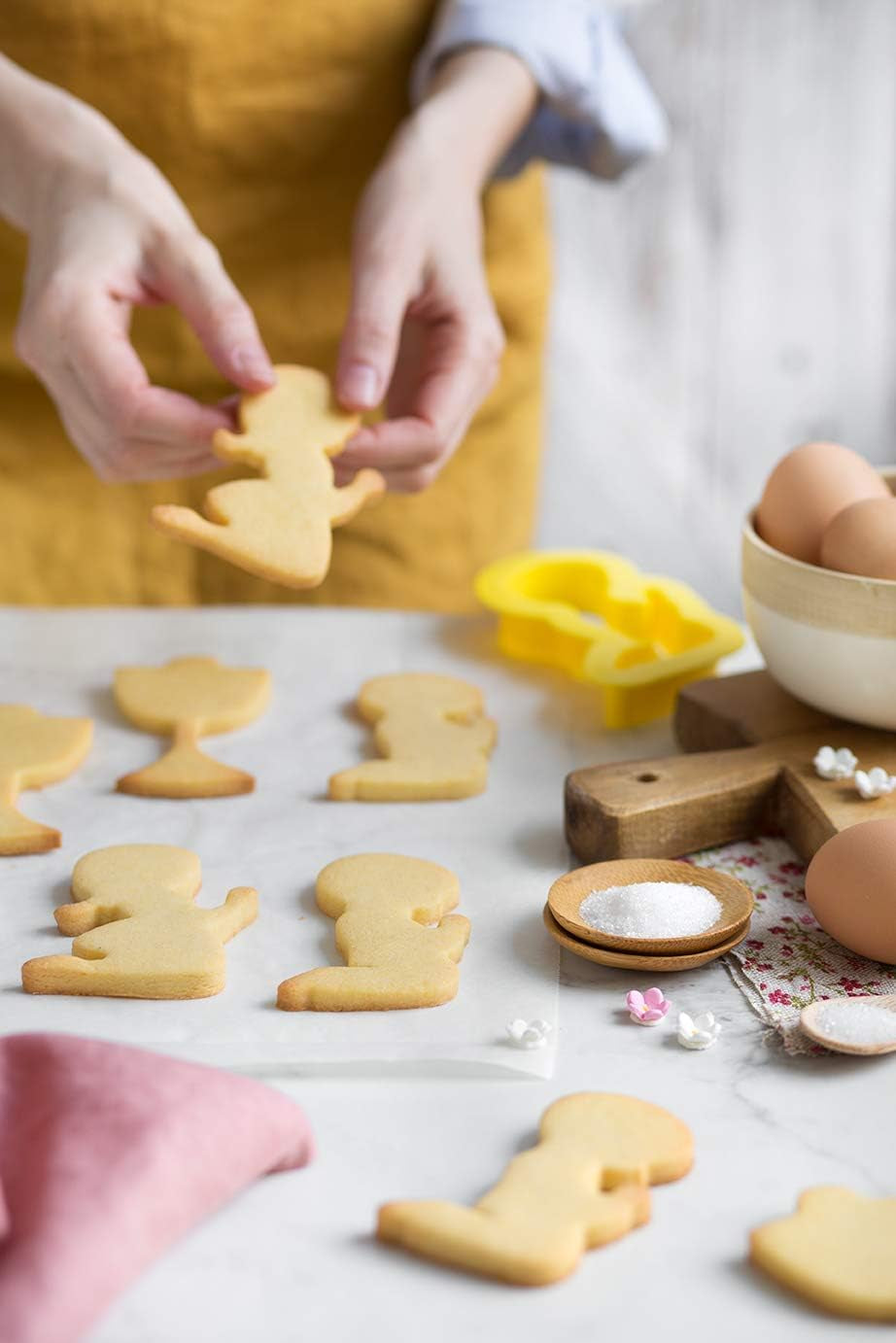 0803038 Formă de biscuiți Împărtășanie Fetiță 8,5 x 6 x 2 Î cm