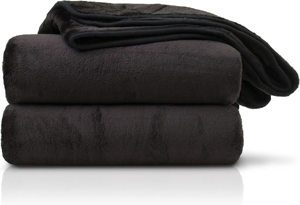 Amago - Kuscheldecke, Cashmere-Feeling, 220 X 240 Cm - Anthrazit