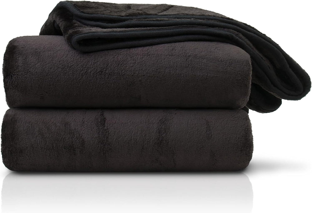 Amago - Kuscheldecke, Cashmere-Feeling, 220 X 240 Cm - Antracite