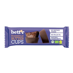 Bett'r Guilt Free Ranuncoli alla nocciola biologici. 100% vegano, senza glutine e senza lattosio - 12 x 39 g