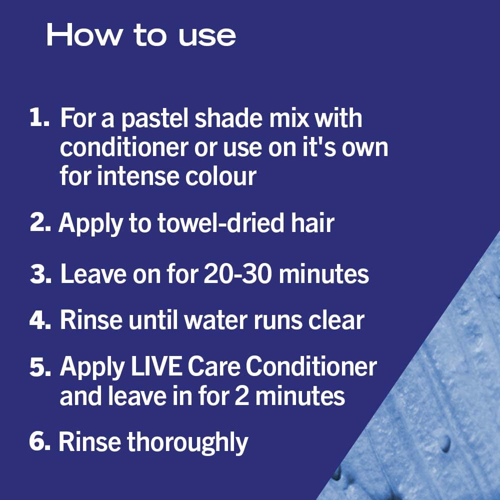 Schwarzkopf LIVE Colour XXL Ultra Brights 95 Albastru electric Vopsea pentru par Naty Shop