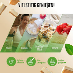 Biscotto in polvere gusto Chessecake con tanti pezzi - 250 grammi Naty Shop Flavours