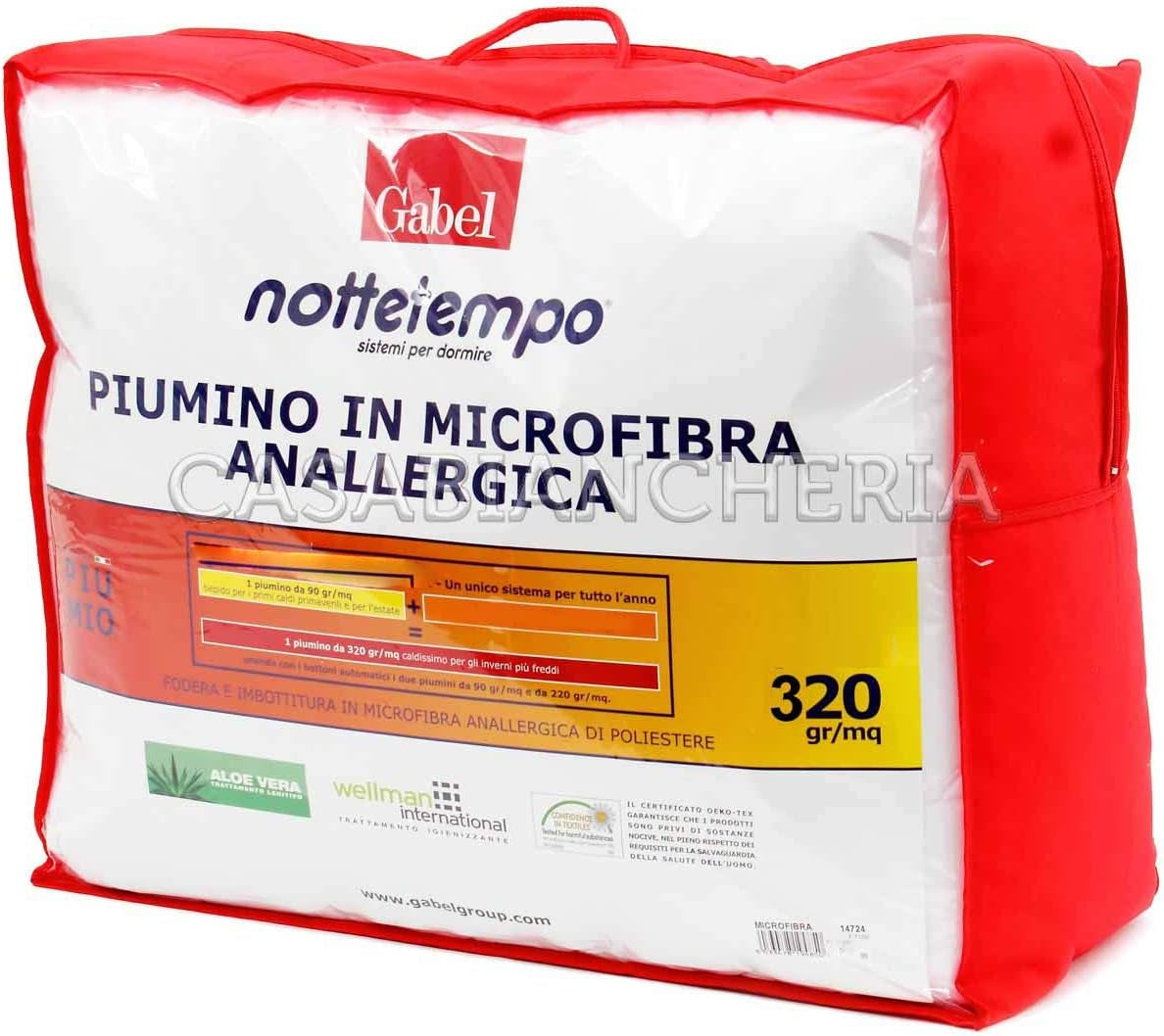 Fork Nottetempo piumino microfibra microfibra caldissimo (2Cm) 120X80X2 Cm Bianco Trapunte e Piumini Naty Shop 205X250X2 Cm Microfibra mantiene caldissimo (2Cm)