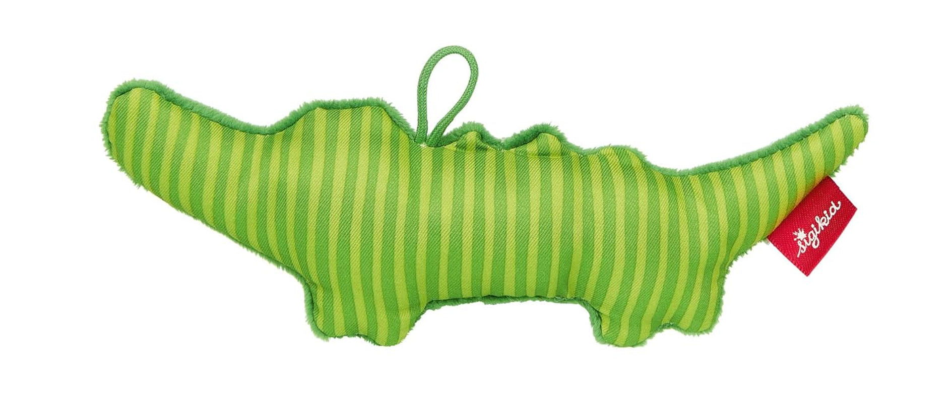 Jucărie de prins SIGIKID vulpe, RedStars jucărie pentru copii cu clopoțel: prinde, descoperă, joacă, pentru copii de la naștere, nr. articol 42897, portocaliu 18 cm Jucarii Bebe Naty Shop Verde/crocodil