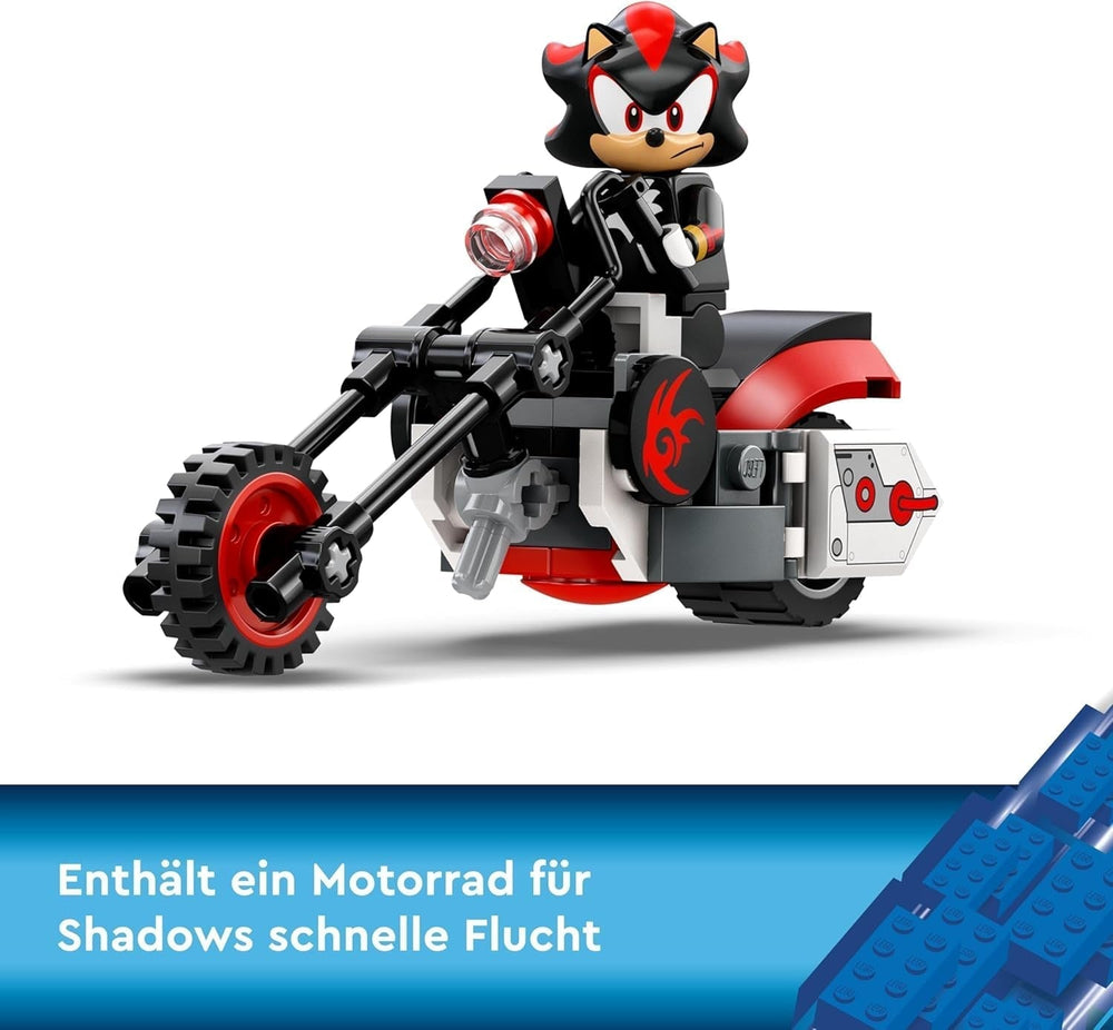 LEGO Sonic the Hedgehog Shadow the Hedgehog Escape Toy Motocicletta e videogioco Set di personaggi Regalo per giocatori e fan Ragazzi e ragazze di 8 anni Articolo fan 76995 Set di costruzione Acquista il negozio LEGO
