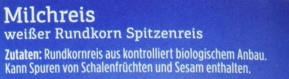 Budino di riso Davert (1 x 500 g) - Bio