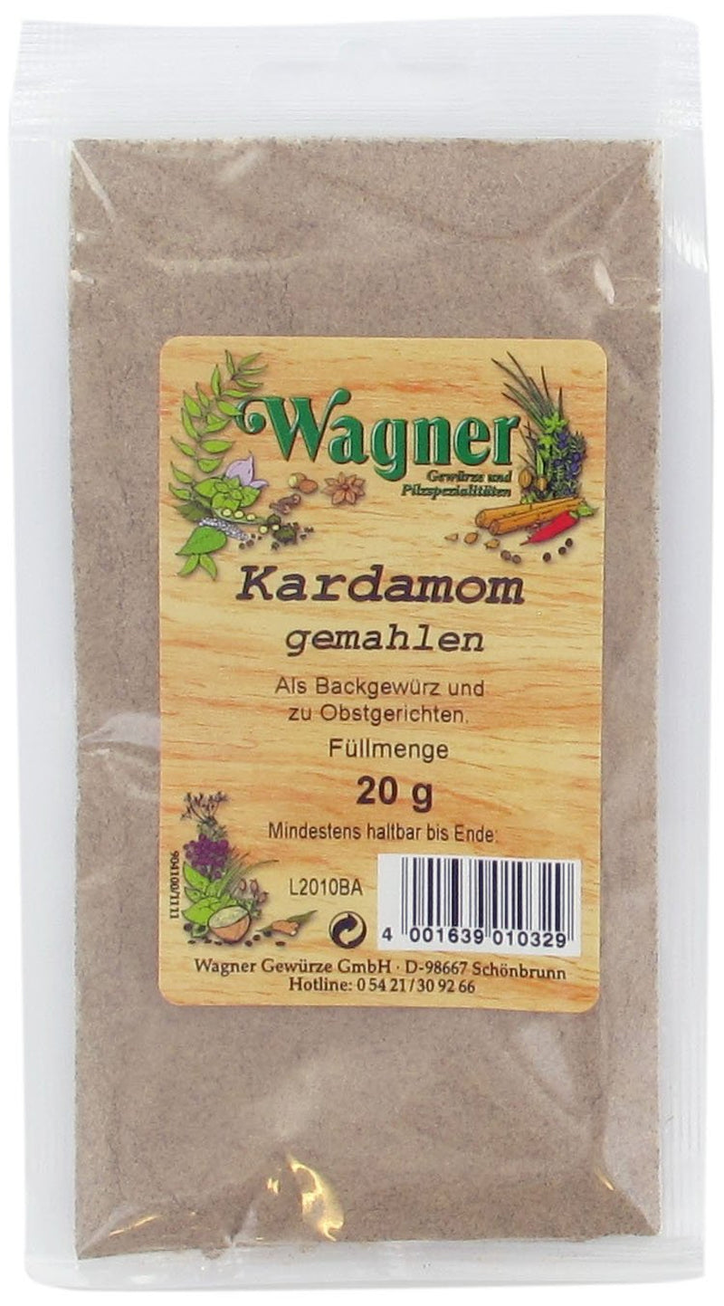 Kardamom (Cardamom) gemahlen (1 x 20 g)