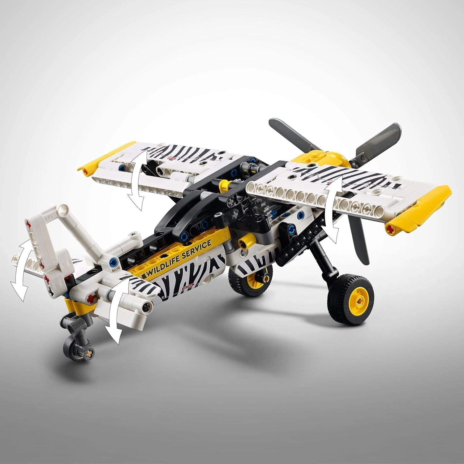 LEGO Technic Aeroplano a elica Giocattolo da costruzione per bambini Regalo per ragazzi e ragazze 8 anni Motore a pistoni a 4 cilindri Modello di aeroplano a elica rotante 42198 Set da costruzione Acquista dal negozio LEGO