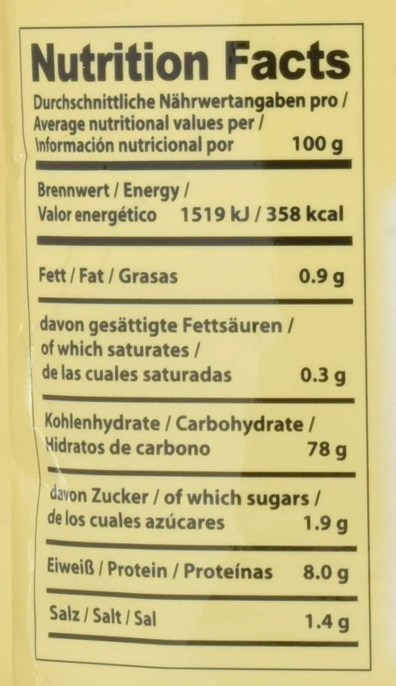 Backmischung Für Tempura Gerichte, 5Er Pack (5 X 1 Kg) Miscela per panificazione e cottura Naty Shop